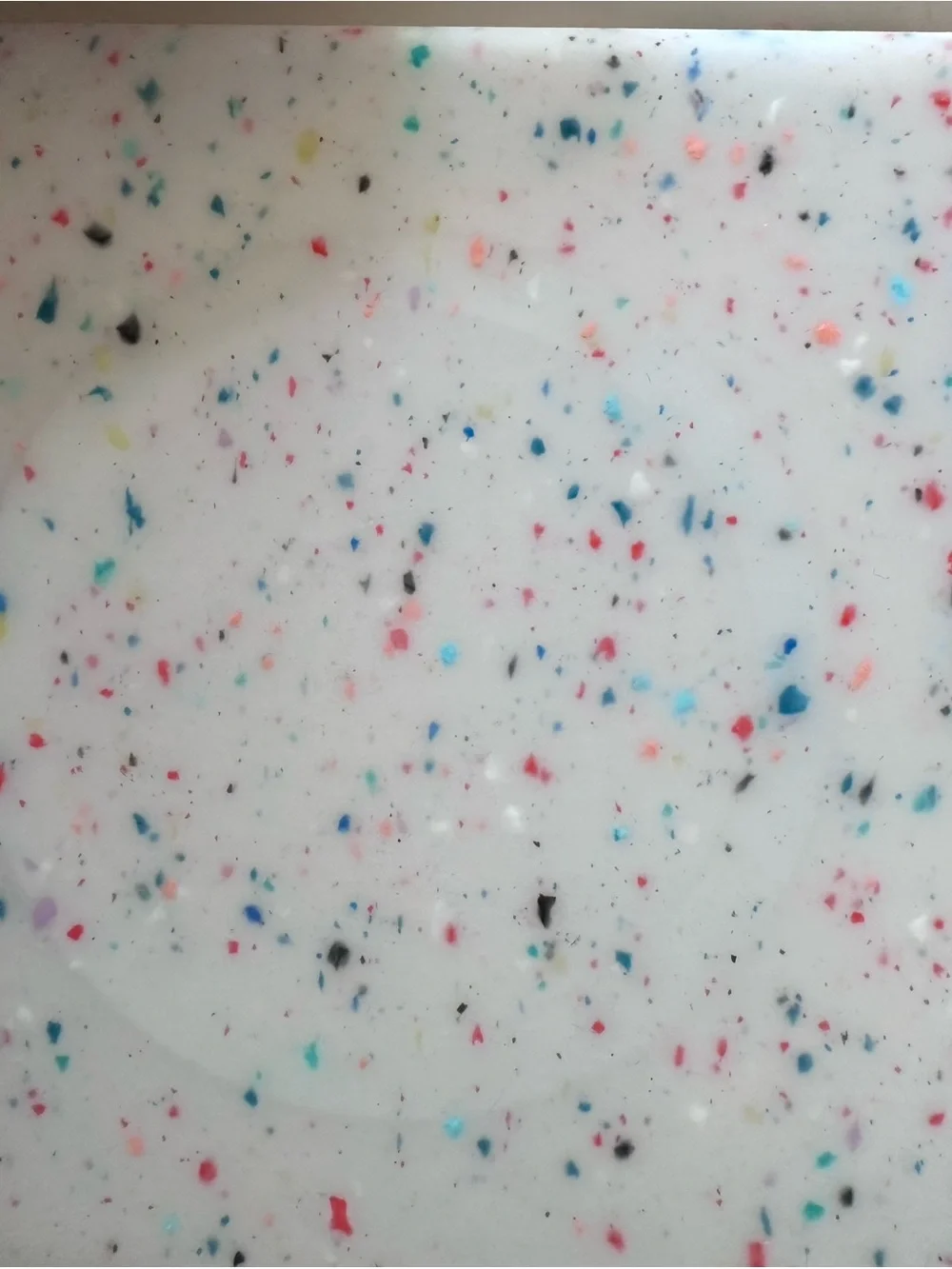 OtterBox Core iPhone 15 ProMax Phone Case - White rainbow confetti speckles - Picture 3 of 4